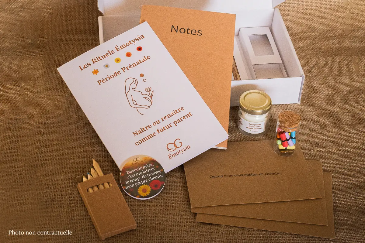 Coffret thématique Prénatal : Naître ou renaître comme futur parent – Émotysia
