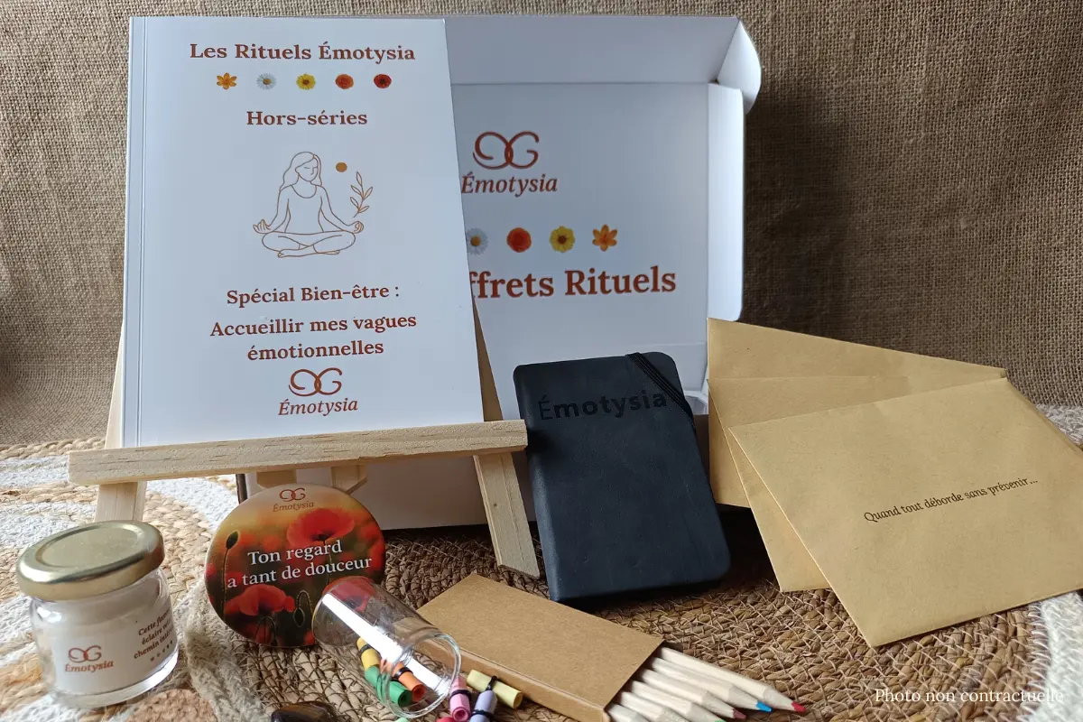 Coffret Hypersensibilité & Émotions : Accueillir mes vagues émotionnelles – Émotysia