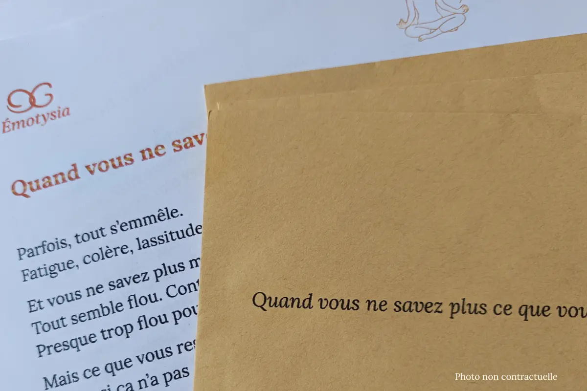 Coffret Hypersensibilité & Émotions : Accueillir mes vagues émotionnelles – Je cherche un apaisement immédiat