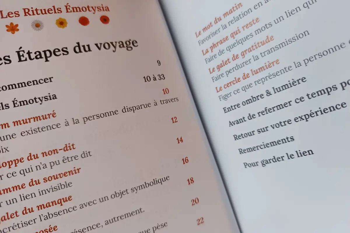 Livre Deuil & Deuil Périnatal : Cheminer avec l'absence – Je vis un deuil, une perte ou un rôle d'aidant