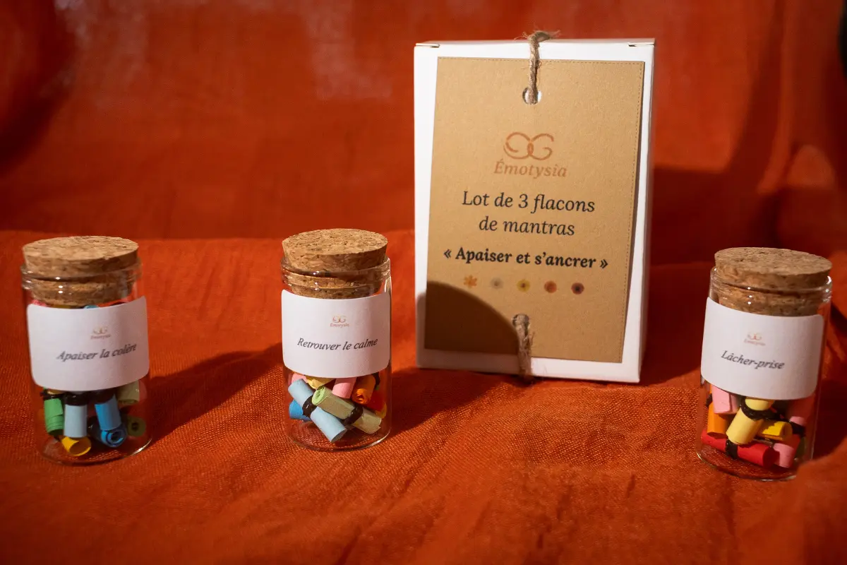 60 Mantras Émotions (Adultes) : Apaiser et s'ancrer – Je cherche un apaisement immédiat