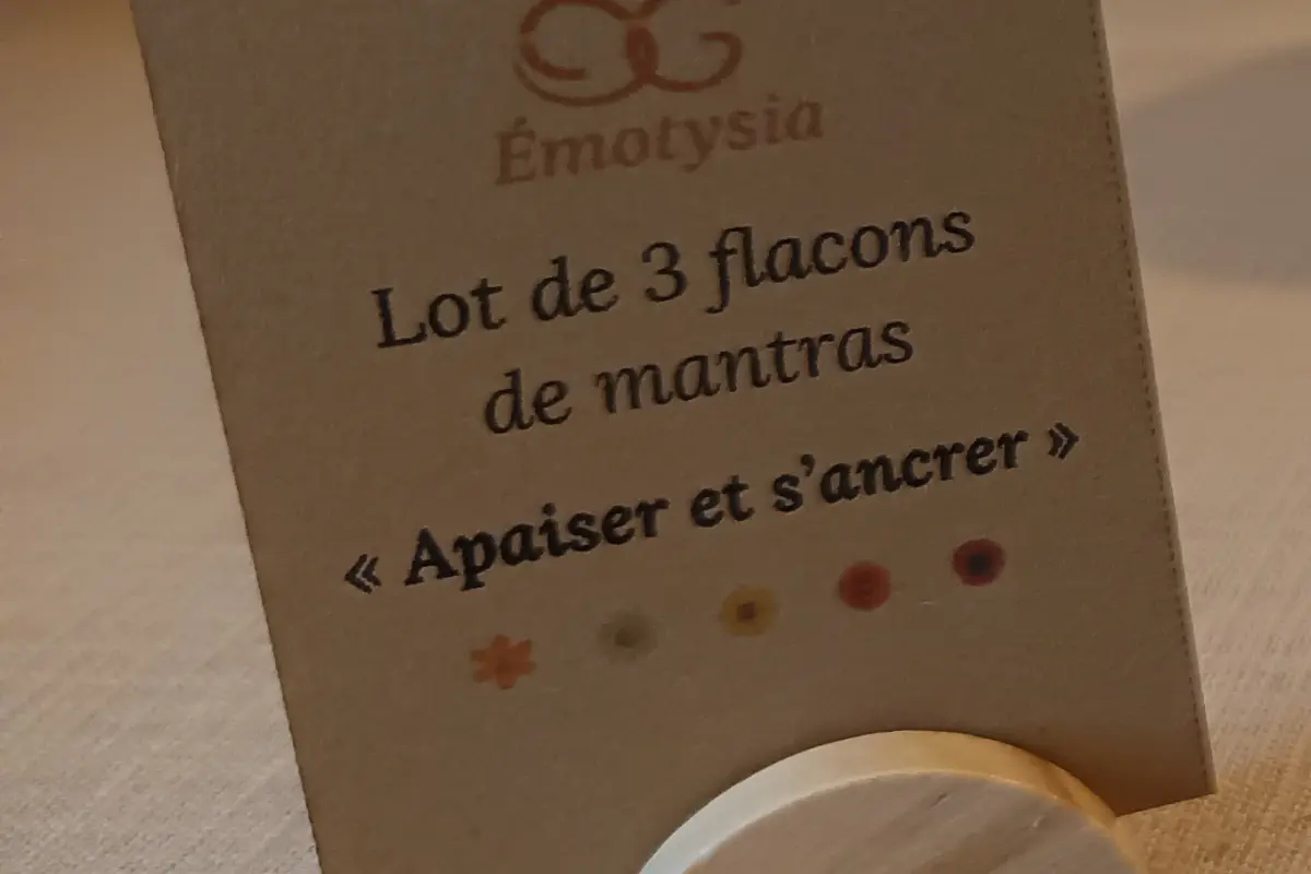 60 Mantras Émotions (Adultes) : Apaiser et s'ancrer – Je cherche un apaisement immédiat