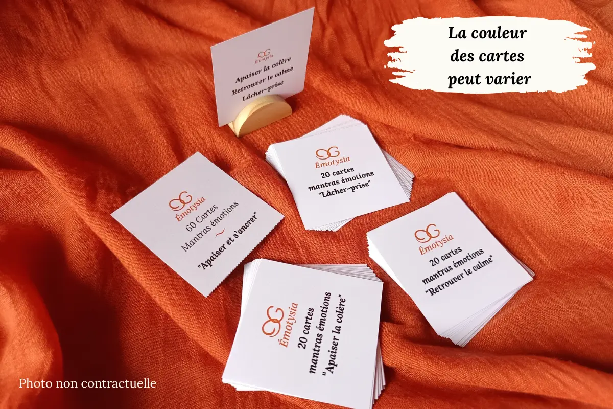 60 Mantras Émotions (Adultes) : Apaiser et s'ancrer – Je cherche un apaisement immédiat