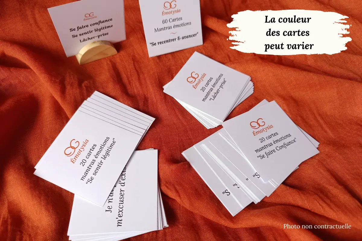 60 Mantras Émotions (Adultes) : Se recentrer et avancer – Je traverse une transition marquante