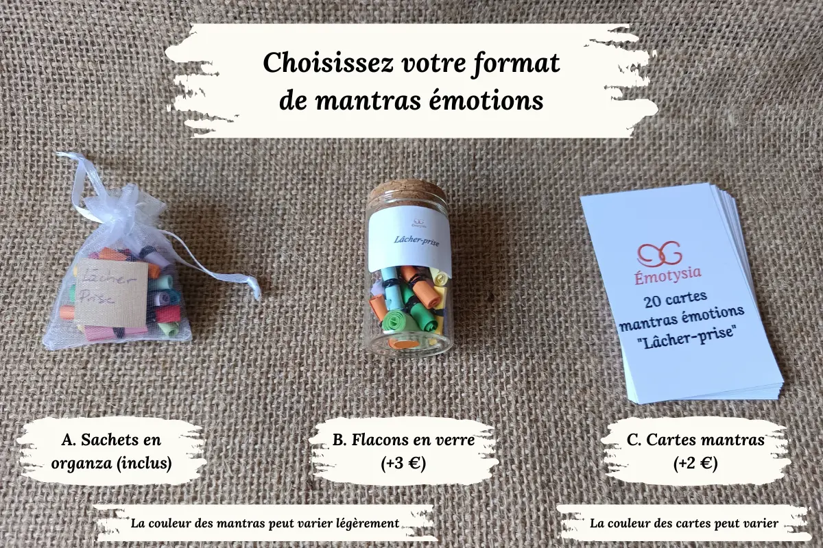 60 Mantras Émotions (Adultes) : Se recentrer et avancer – Émotysia
