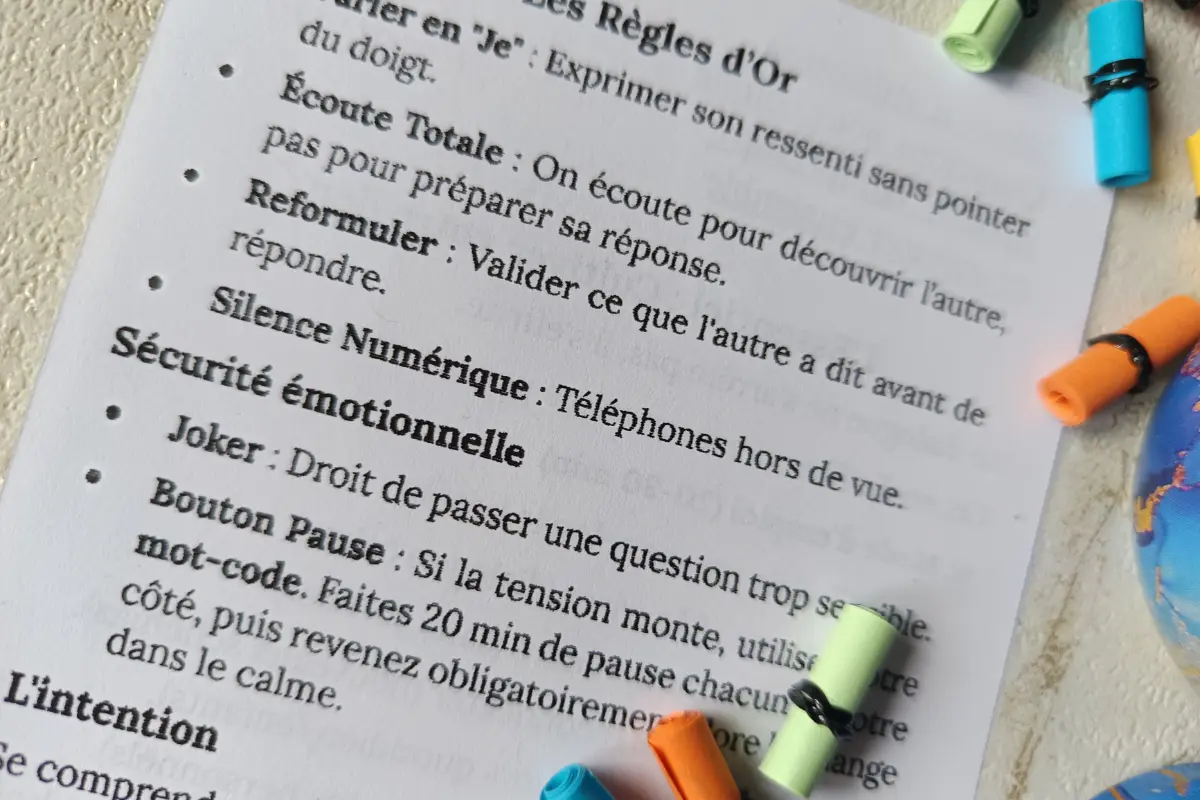 60 questions pour couple : apaiser, comprendre et avancer ensemble – Je souhaite apaiser la relation de couple