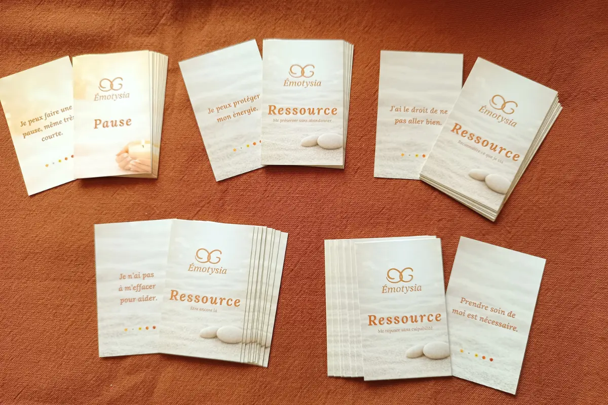 Cartes Aidants Familiaux : Ressources et pauses pour se préserver – Je vis un deuil, une perte ou un rôle d'aidant