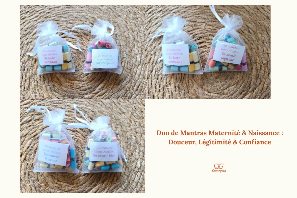 Duo de Mantras Maternité & Naissance : Douceur, Légitimité & Confiance – Émotysia
